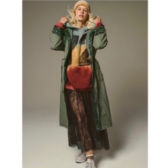 Free People Farrah Military Parka Coat - Picture 3 of 3